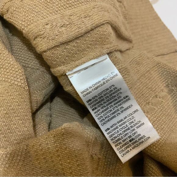 NWT Chico's Zenergy Cotton Cashmere Cable Knit Sweater Womens Size 3 US XL - Picture 8 of 8